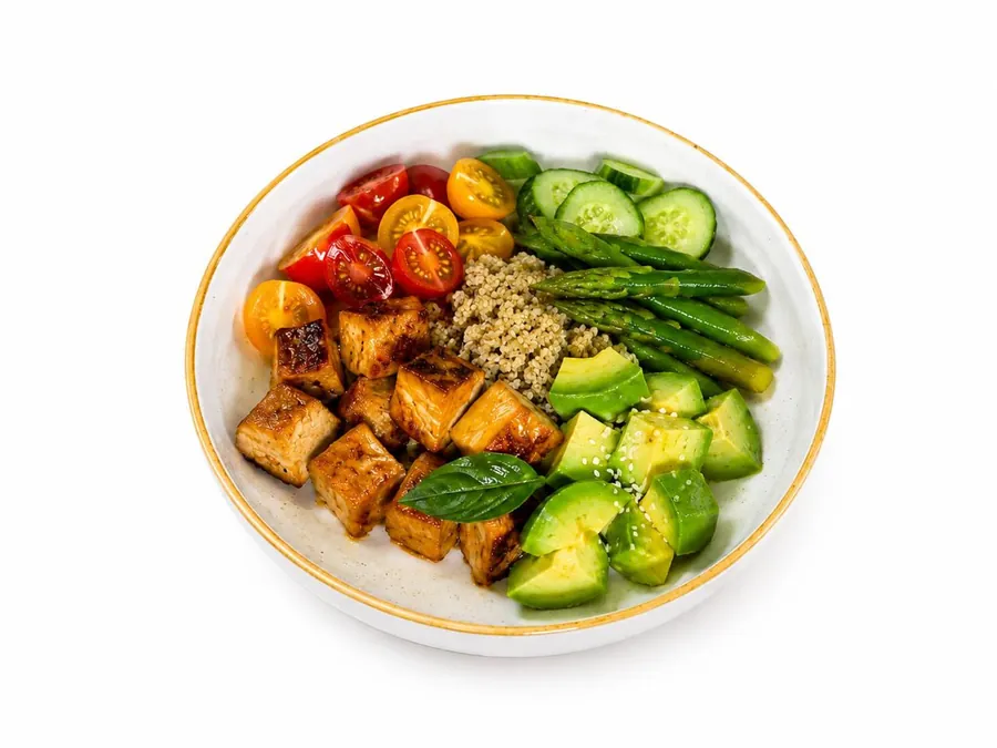 A chicken bowl