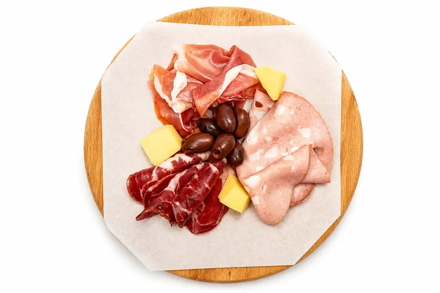 A set of cold cuts
