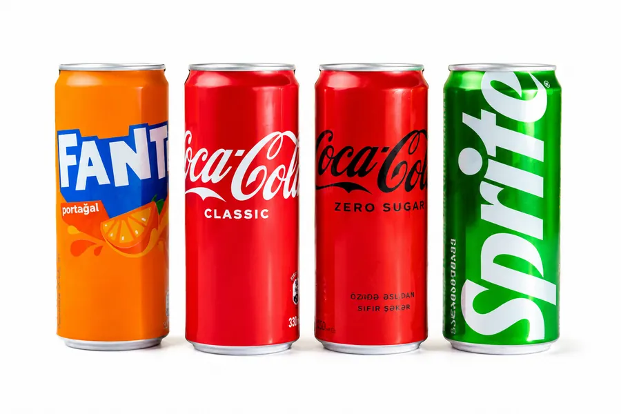Cola, Fanta, Sprite