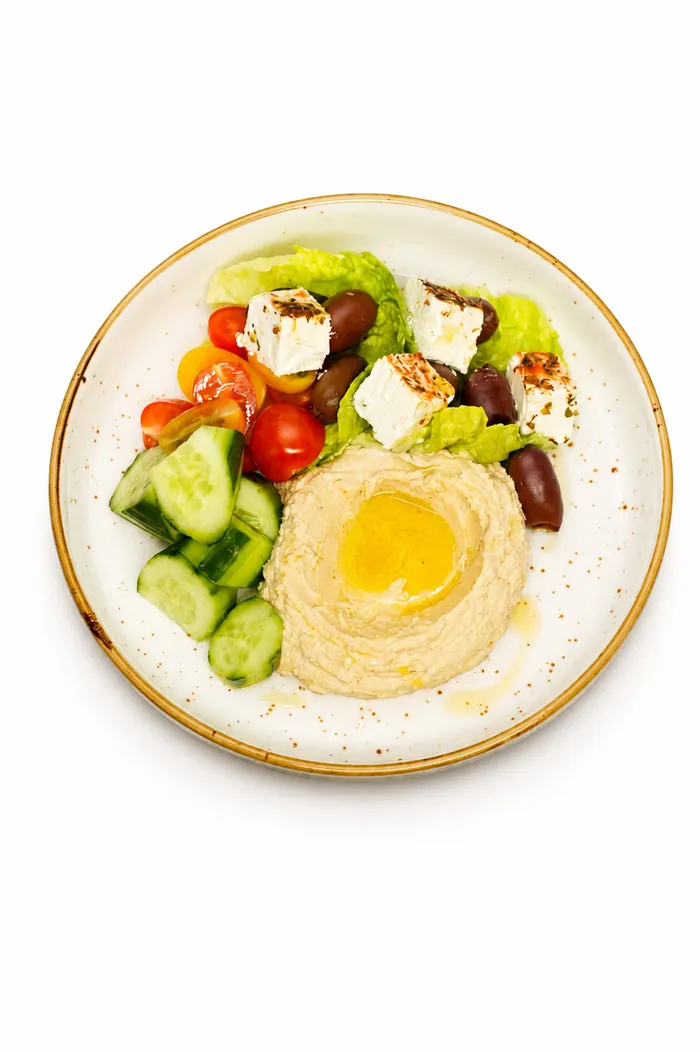 A hummus bowl